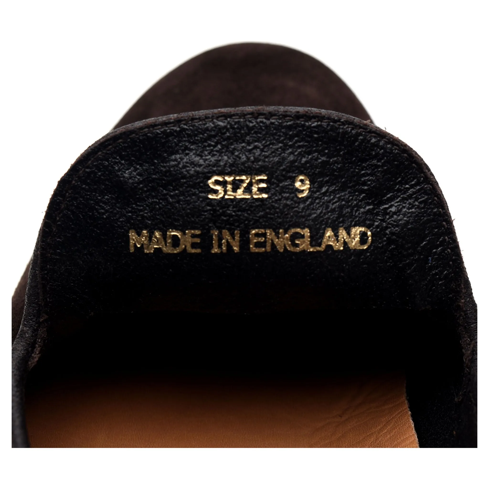 'All Day Slipper' Dark Brown Suede UK 9
