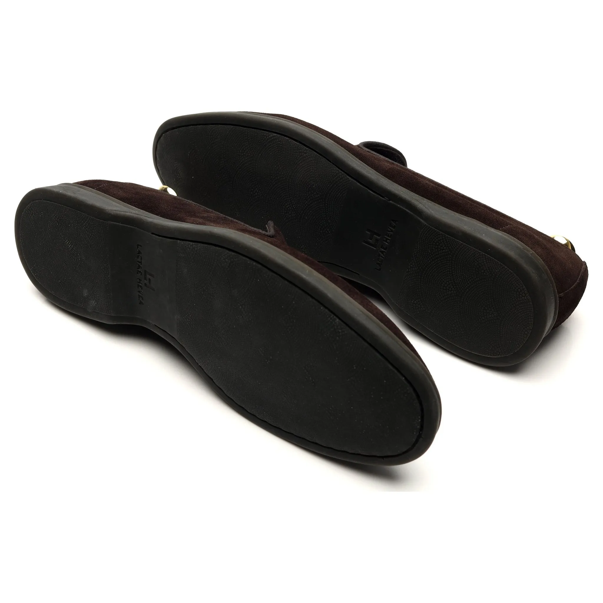 'All Day Slipper' Dark Brown Suede UK 9