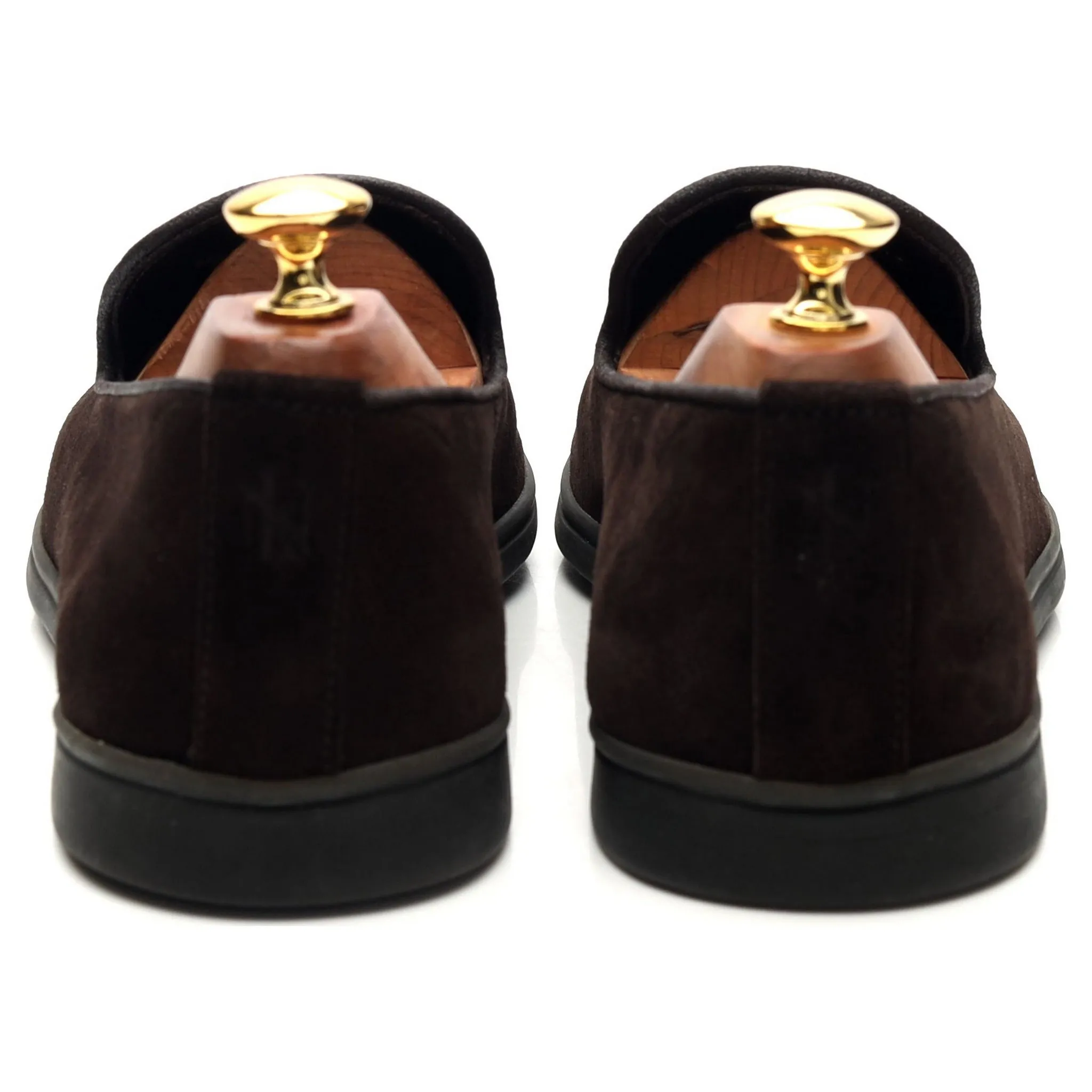 'All Day Slipper' Dark Brown Suede UK 9
