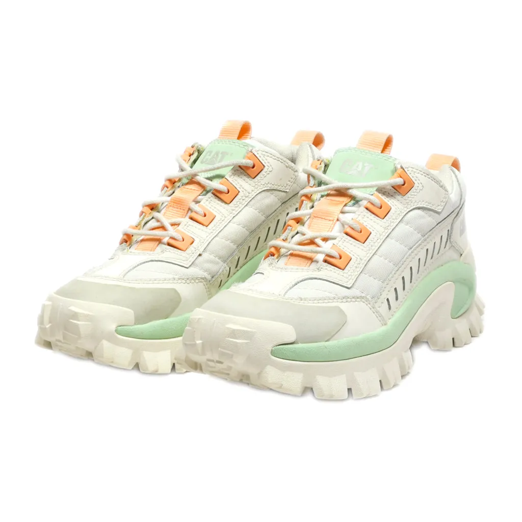 Caterpillar Sport Shoes Leather Beige Colour For Women