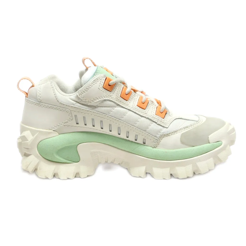 Caterpillar Sport Shoes Leather Beige Colour For Women