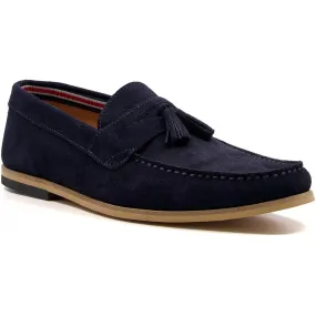Dune Bart Slip On Shoe Navy