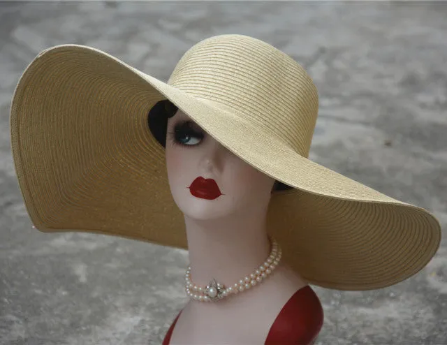 Foldable Oversized Huge Wide Brim