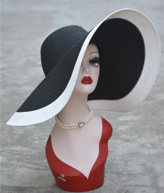 Foldable Oversized Huge Wide Brim