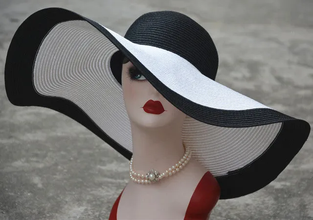 Foldable Oversized Huge Wide Brim