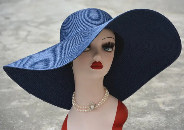 Foldable Oversized Huge Wide Brim