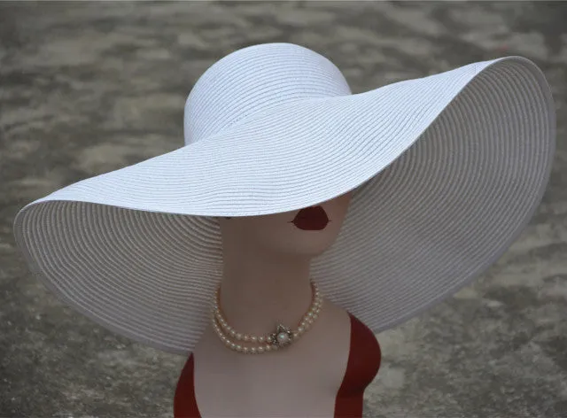 Foldable Oversized Huge Wide Brim