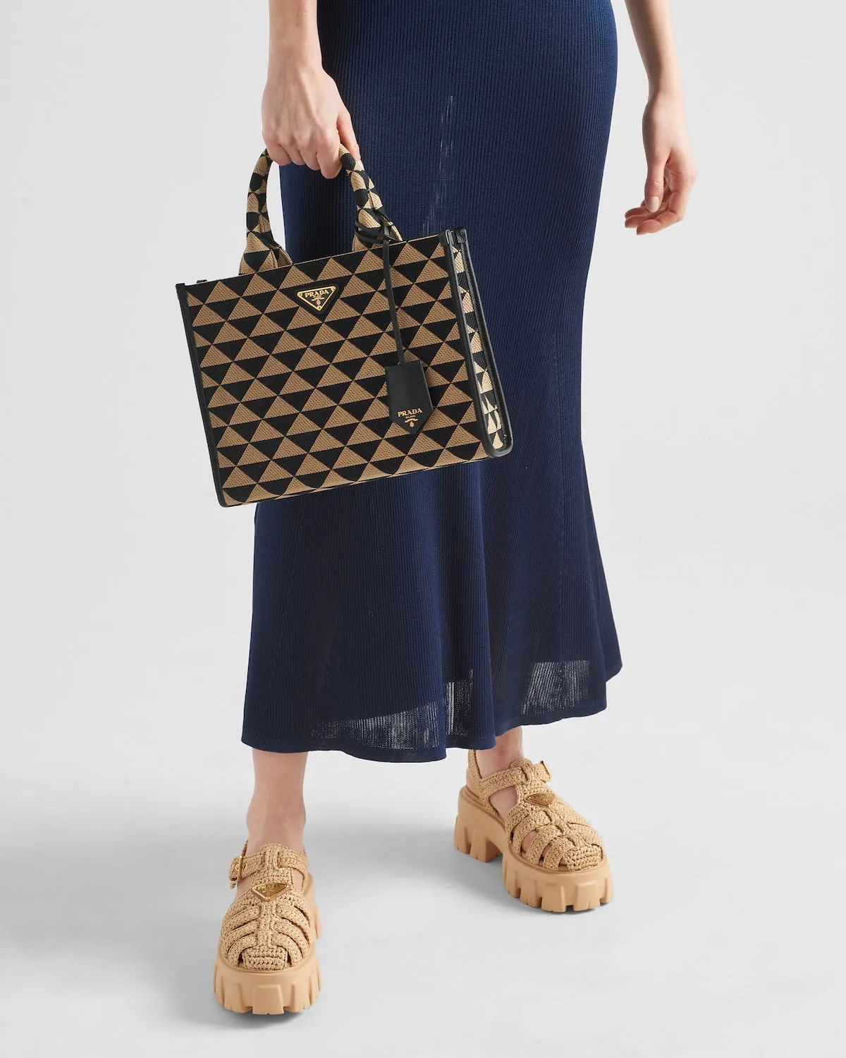 Monolith Crochet Cage Sandals