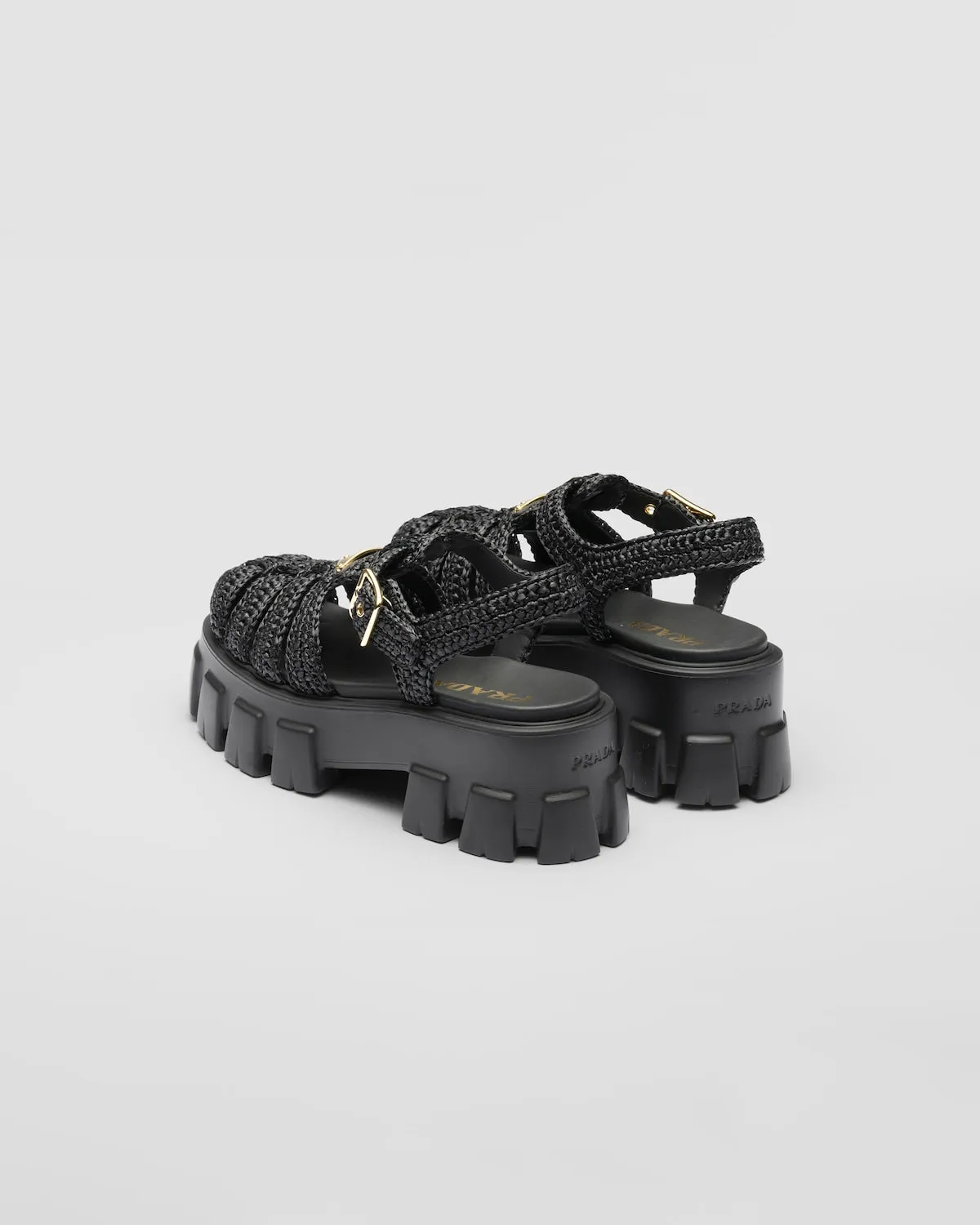 Monolith Crochet Cage Sandals