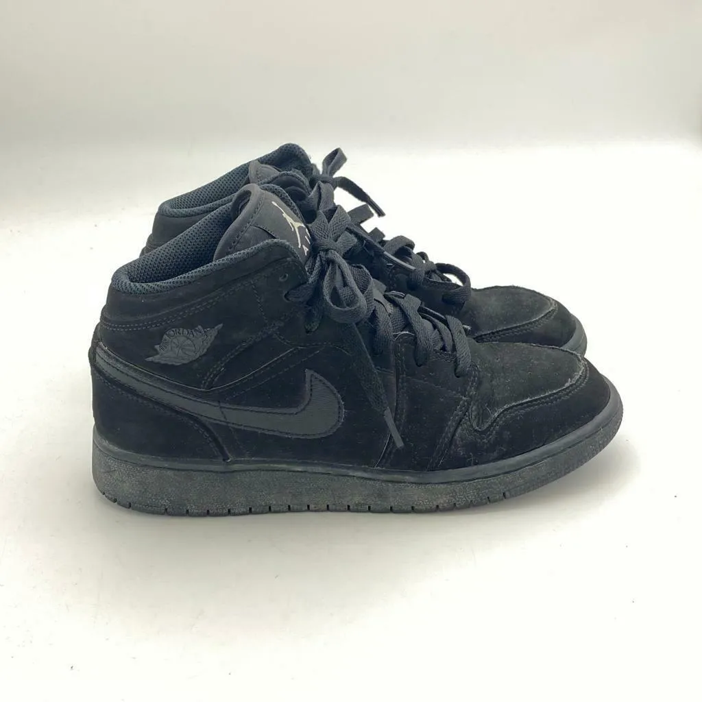 Nike Air Jordan 1 Mid Big Kids Athletics Basketball Sneakers Size 5.5Y