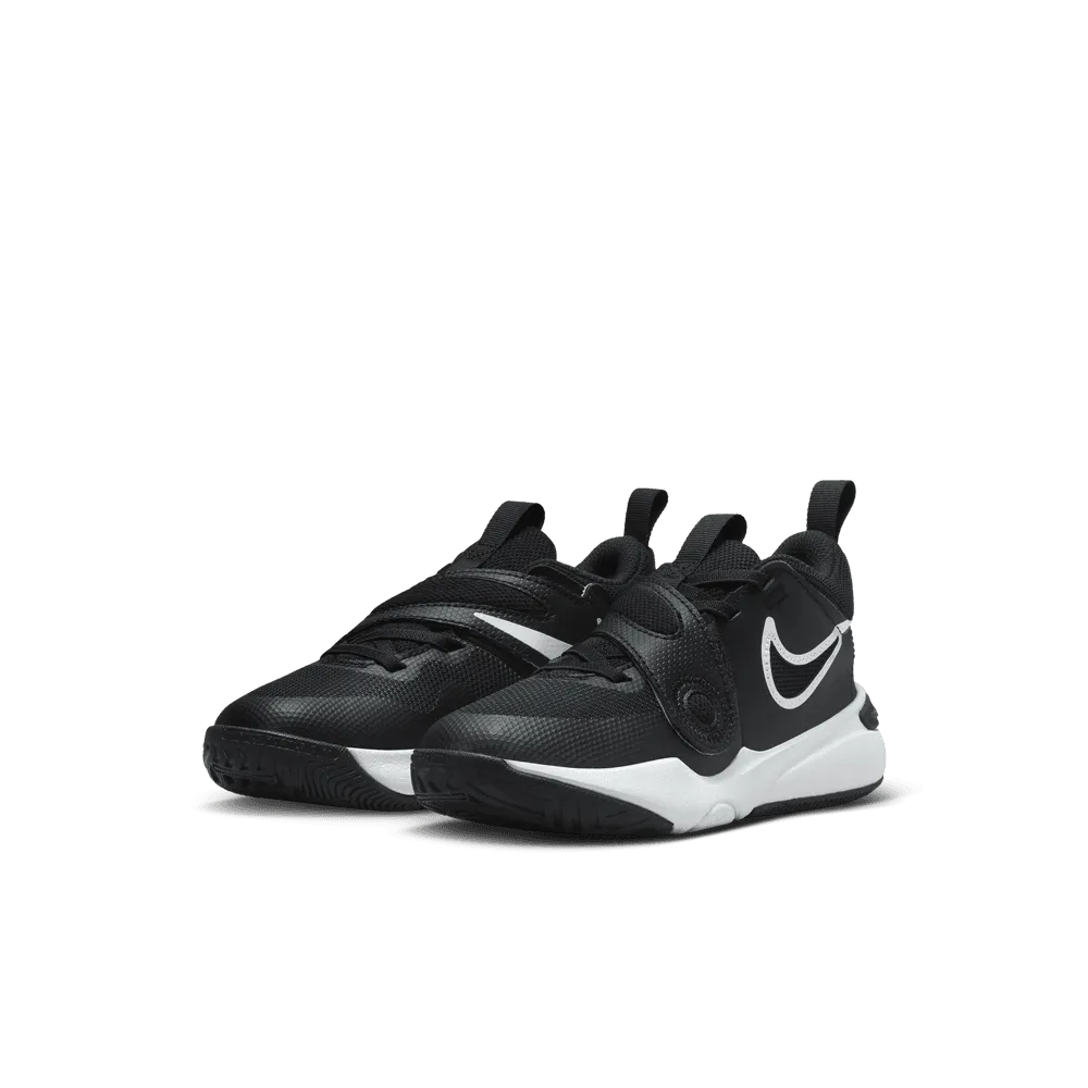 Nike Team Hustle D 11 Little Kids' Shoes (PS) 'Black/White'
