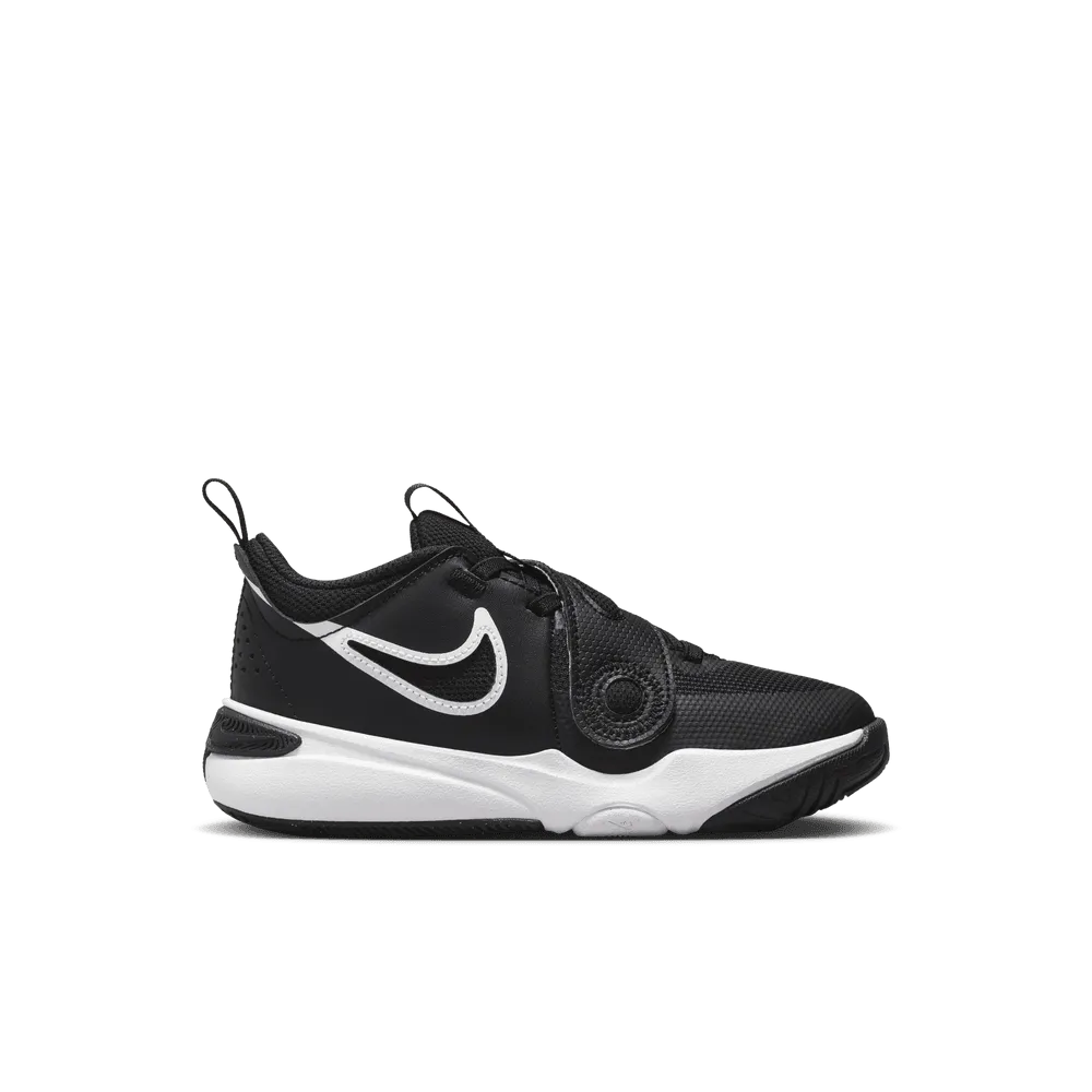 Nike Team Hustle D 11 Little Kids' Shoes (PS) 'Black/White'