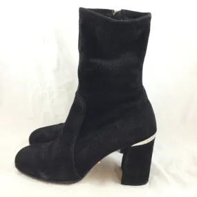 Prada Suede Booties. Size 36