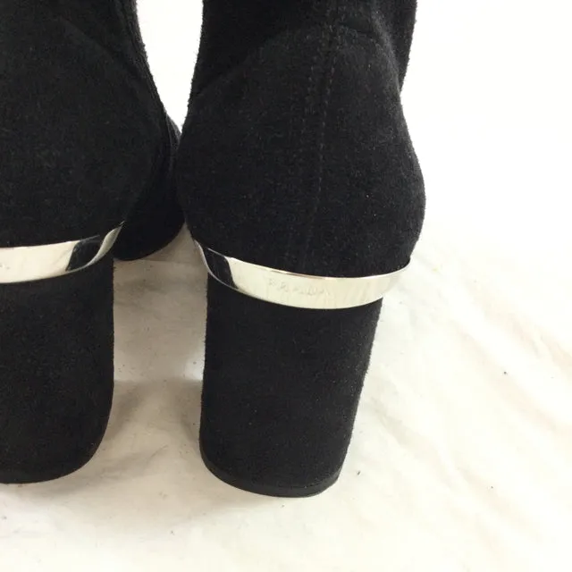 Prada Suede Booties. Size 36
