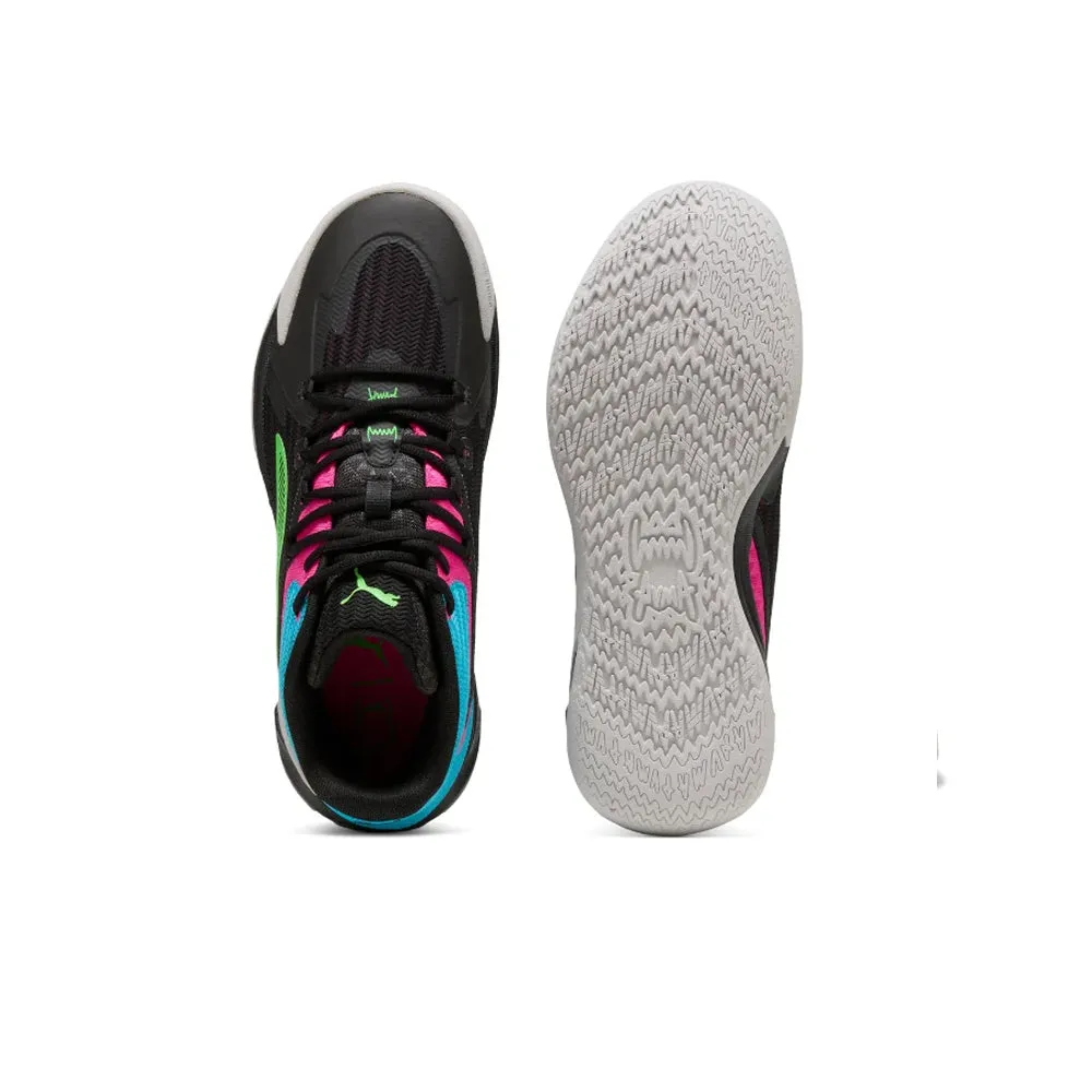 Puma The Dagger Basketball Shoes 'Black/Fluro Pink'