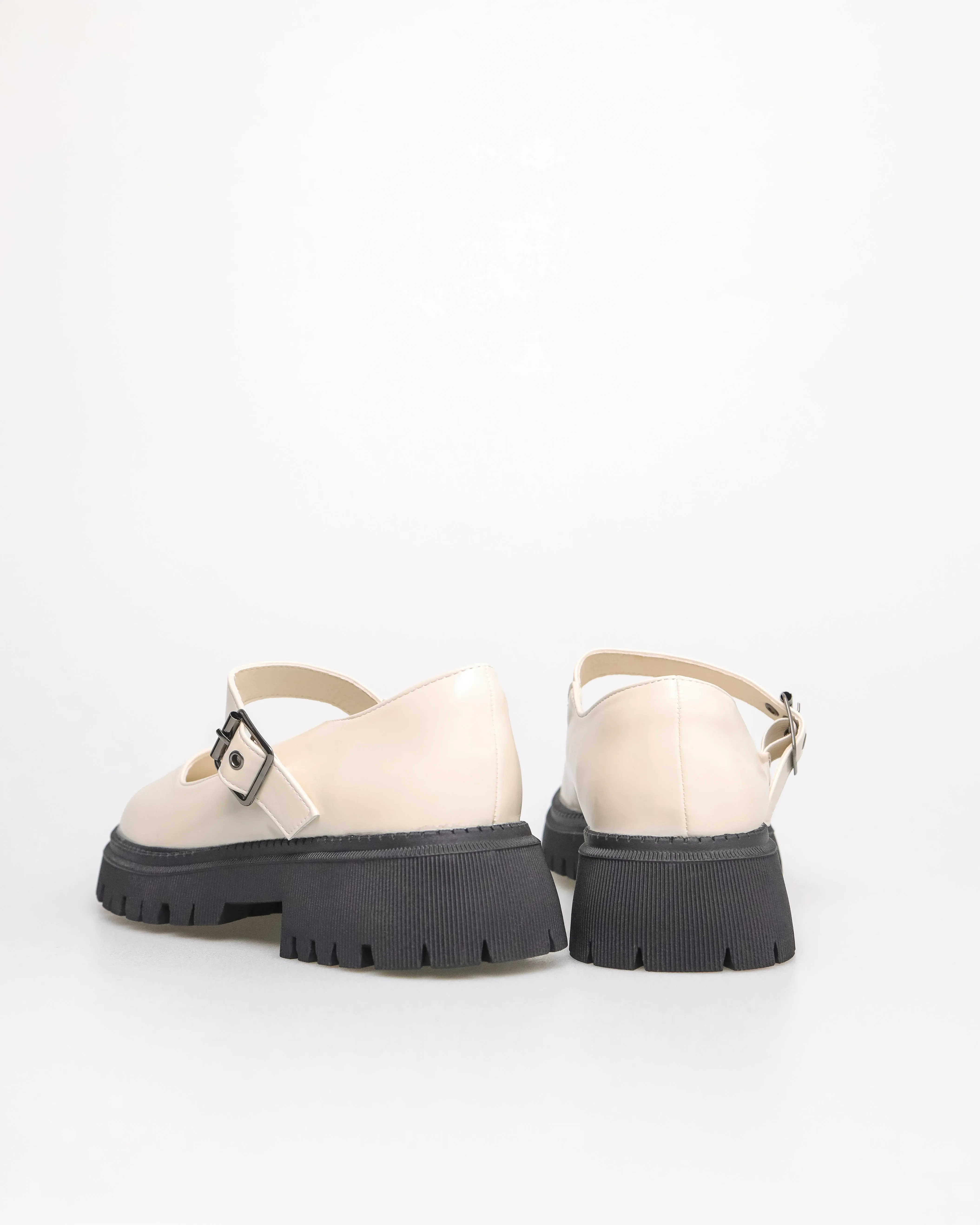 Tomaz NN392 Ladies Mary Jane Platform Loafers