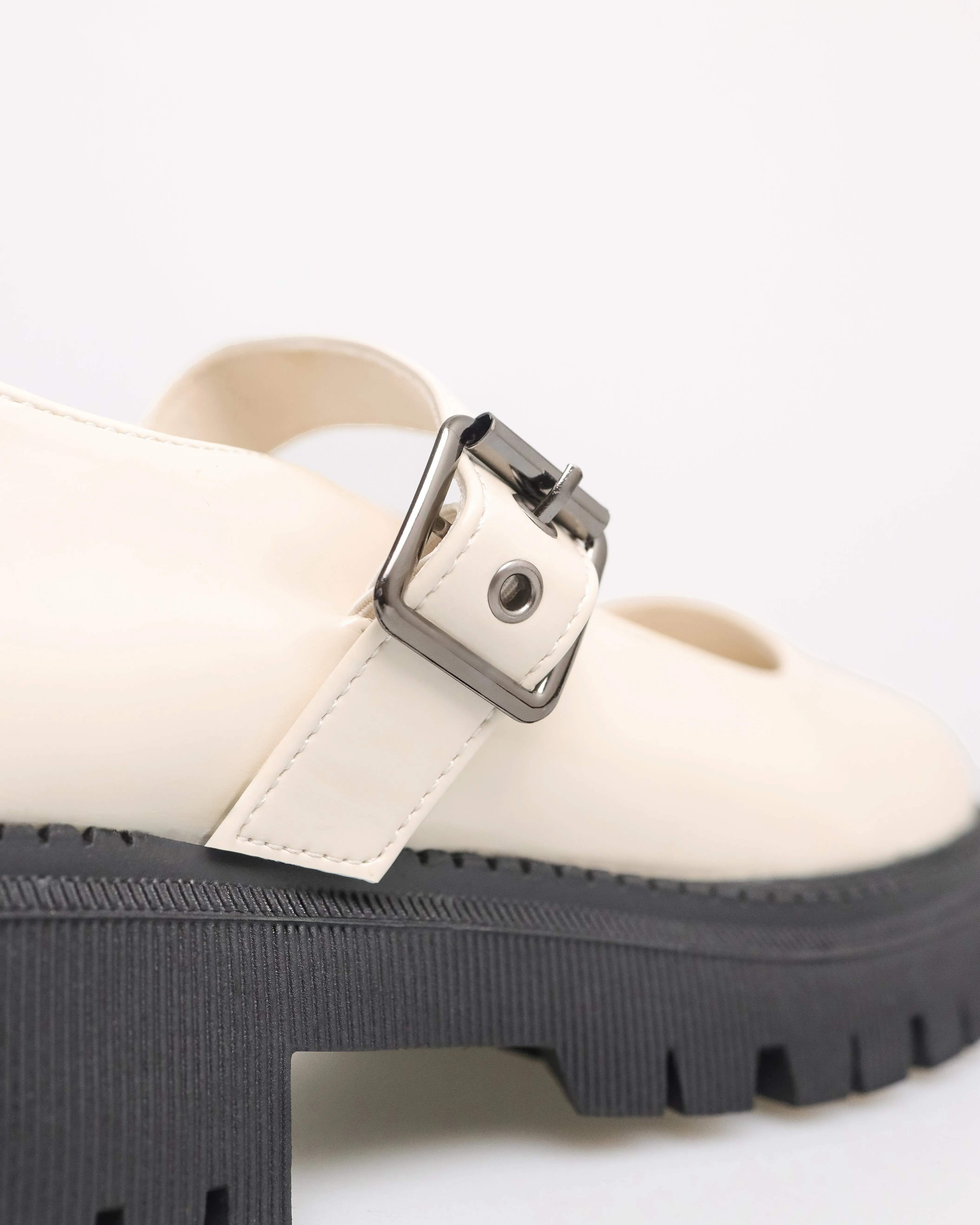 Tomaz NN392 Ladies Mary Jane Platform Loafers